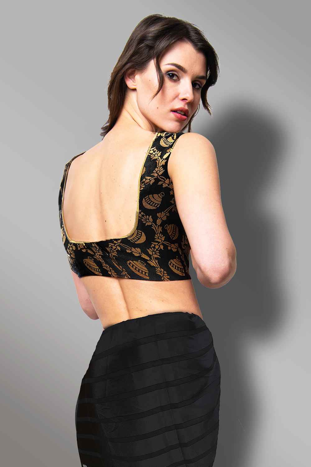 Black Readymade Blouse