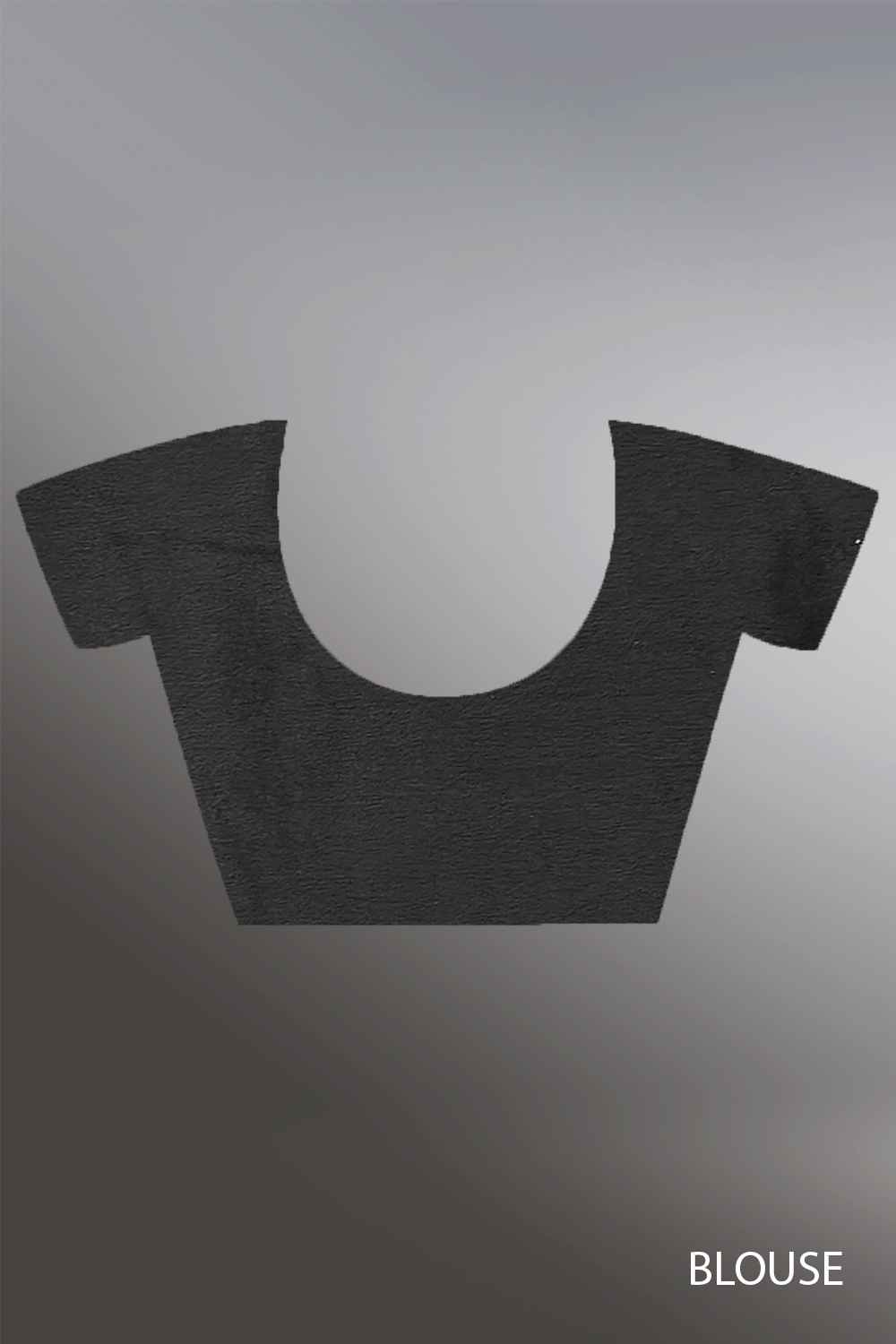 Black and Gold Saree