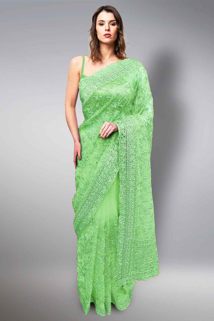 Fancy Net Saree