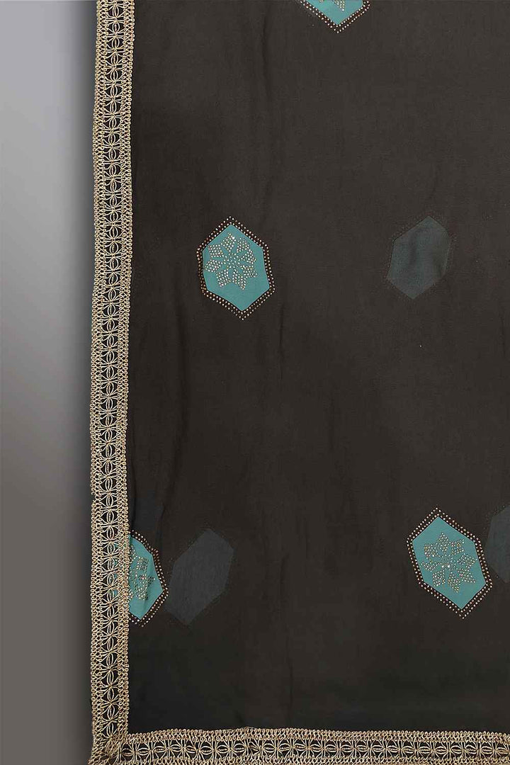 Georgette Saree with Border