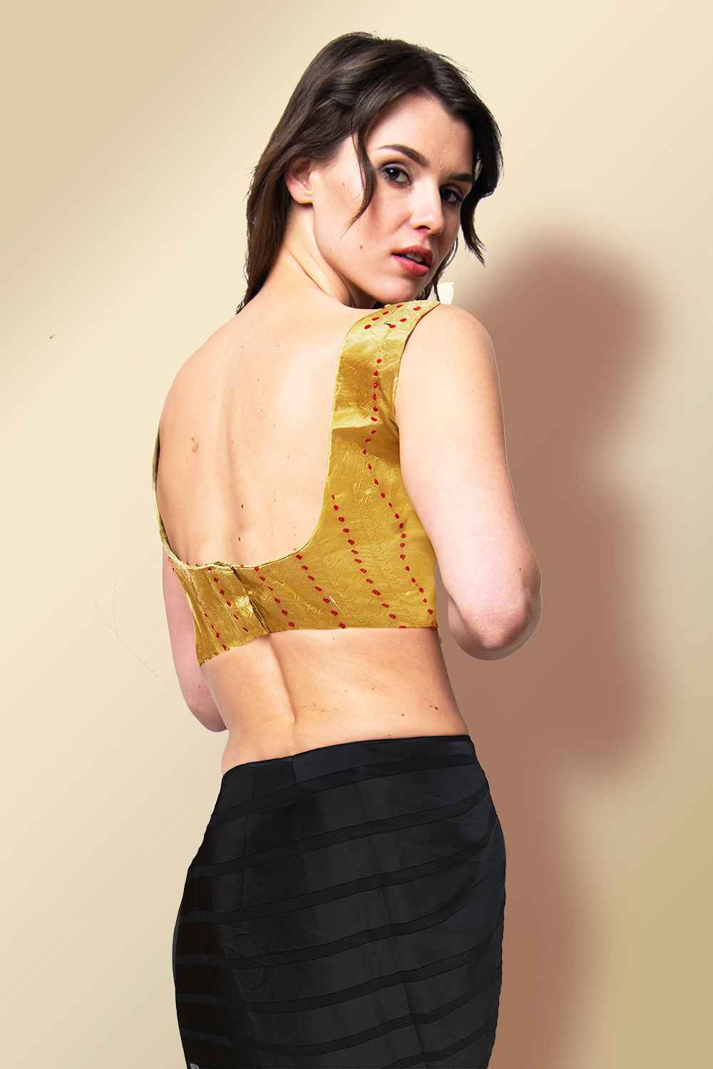 Golden Colour Blouse