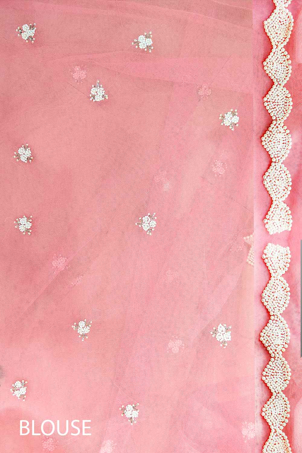 Pearl Work Saree