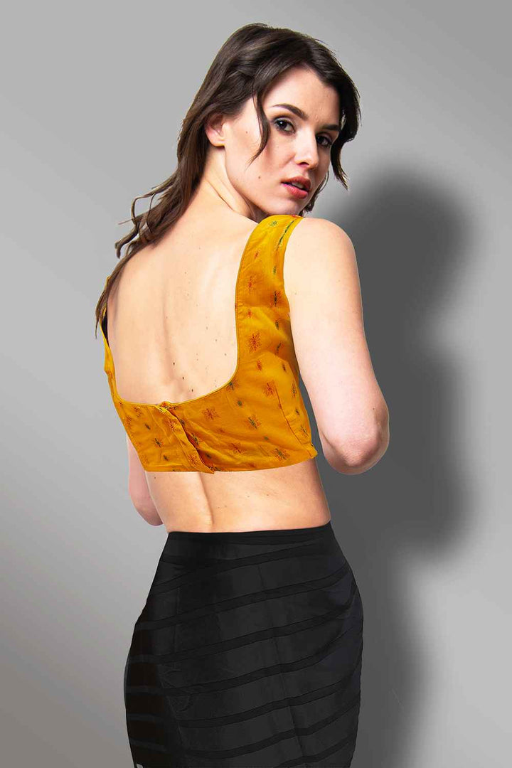 Yellow Cotton Blouse