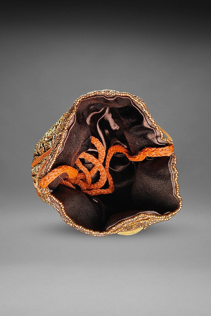 Black Party Wear Potli Bag