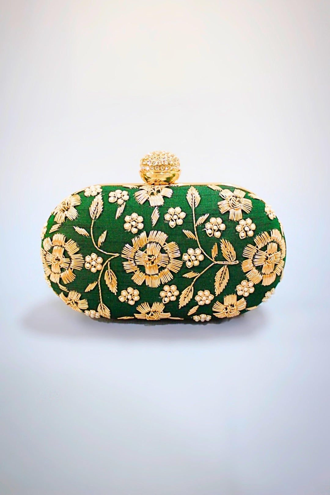 green clutch - green clutch bag - green clutch purse
