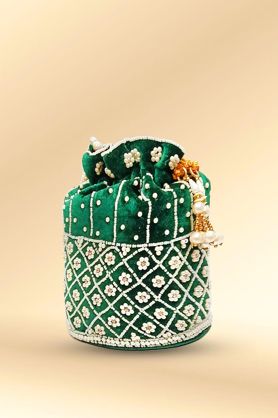 green potli bag