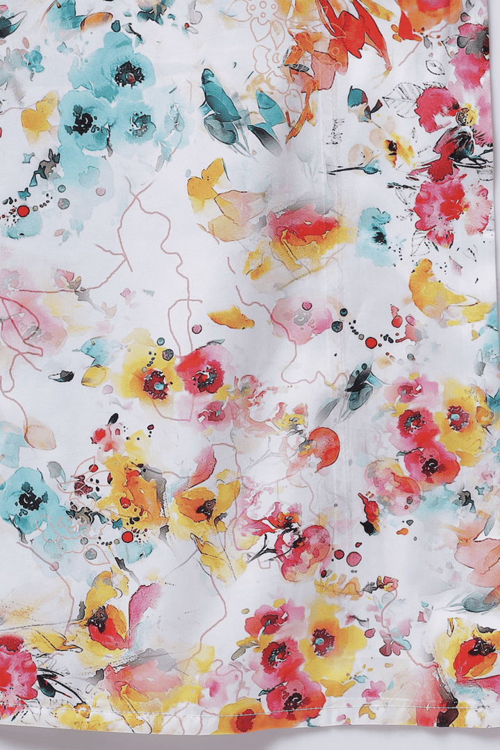 white satin saree - satin white saree