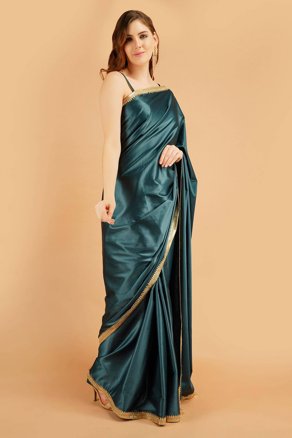 Sttylme - Twilight Premium Satin Saree